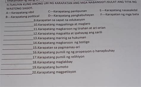 20 karapatan ng mga bata|Halimbawa ng Karapatan Ng Mga Bata .